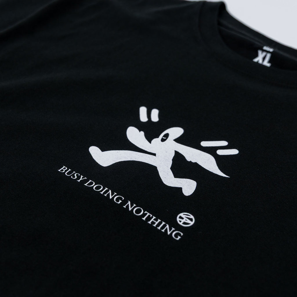 Like Black X Wallace Stores X Godfrey  「Stupidman」TEE 02 - BLACK