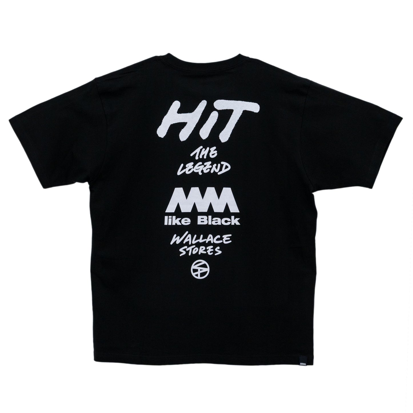 Like Black X Wallace Stores X Godfrey  「Stupidman」TEE 02 - BLACK