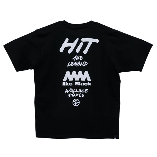 Like Black X Wallace Stores X Godfrey  「Stupidman」TEE 02 - BLACK