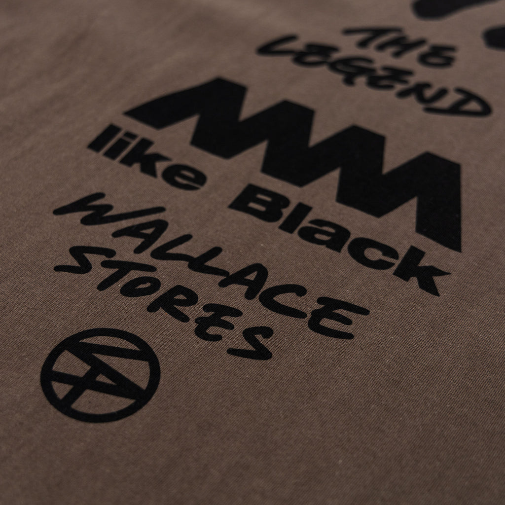 Like Black X Wallace Stores X Godfrey  「Stupidman」TEE 02 - GREY