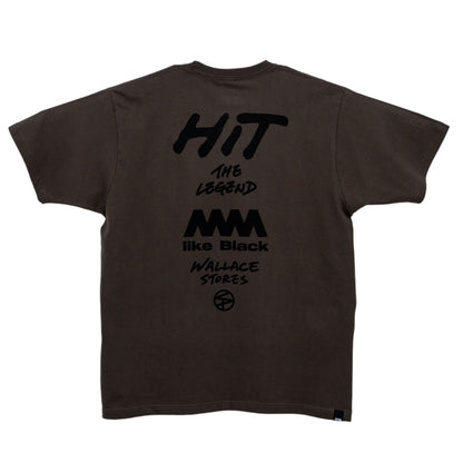 Like Black X Wallace Stores X Godfrey  「Stupidman」TEE 02 - GREY