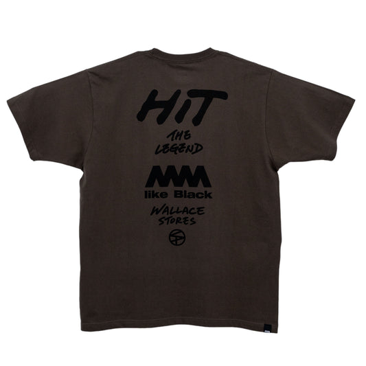 Like Black X Wallace Stores X Godfrey  「Stupidman」TEE 02 - GREY