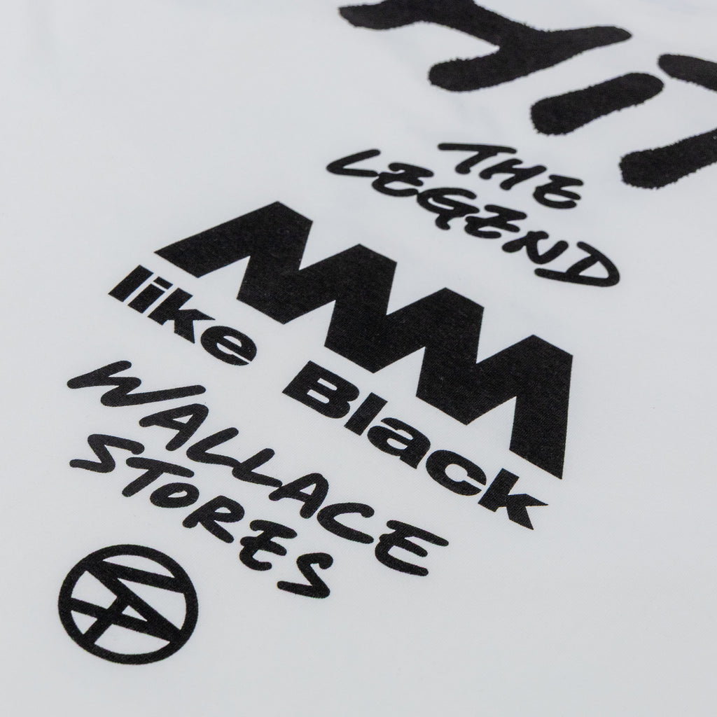 Like Black X Wallace Stores X Godfrey  「Stupidman」TEE 02 - WHITE
