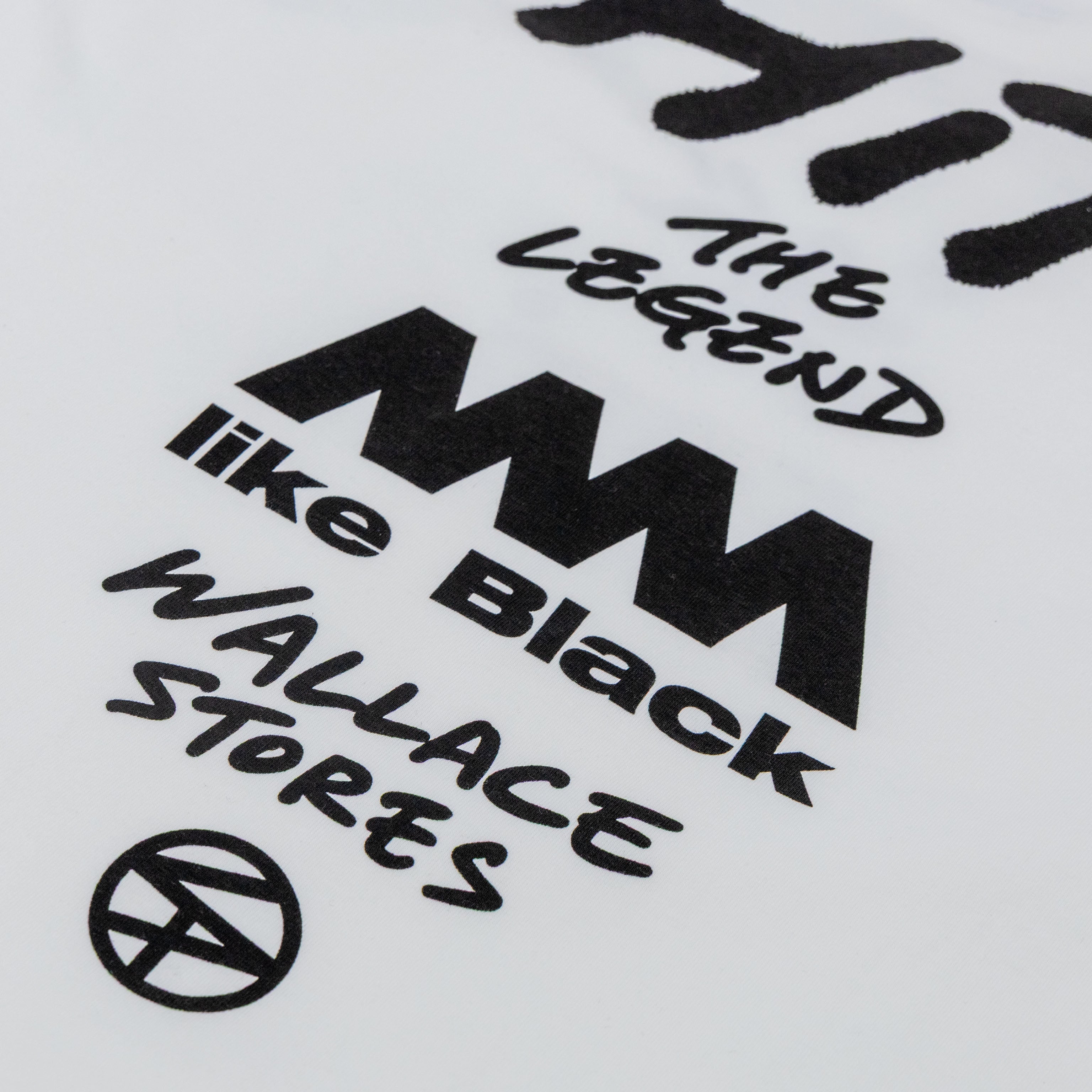 Like Black X Wallace Stores X Godfrey  「Stupidman」TEE 02 - WHITE