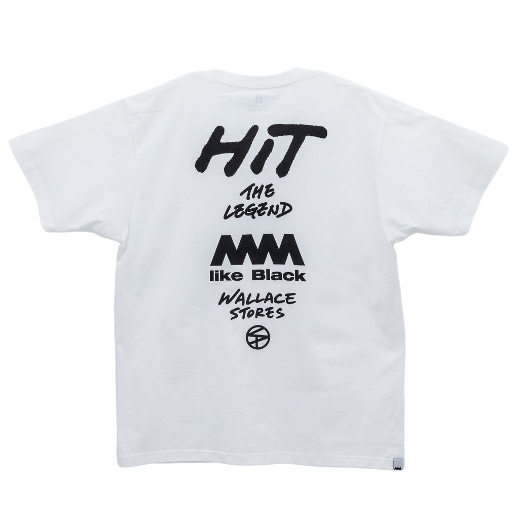 Like Black X Wallace Stores X Godfrey  「Stupidman」TEE 02 - WHITE
