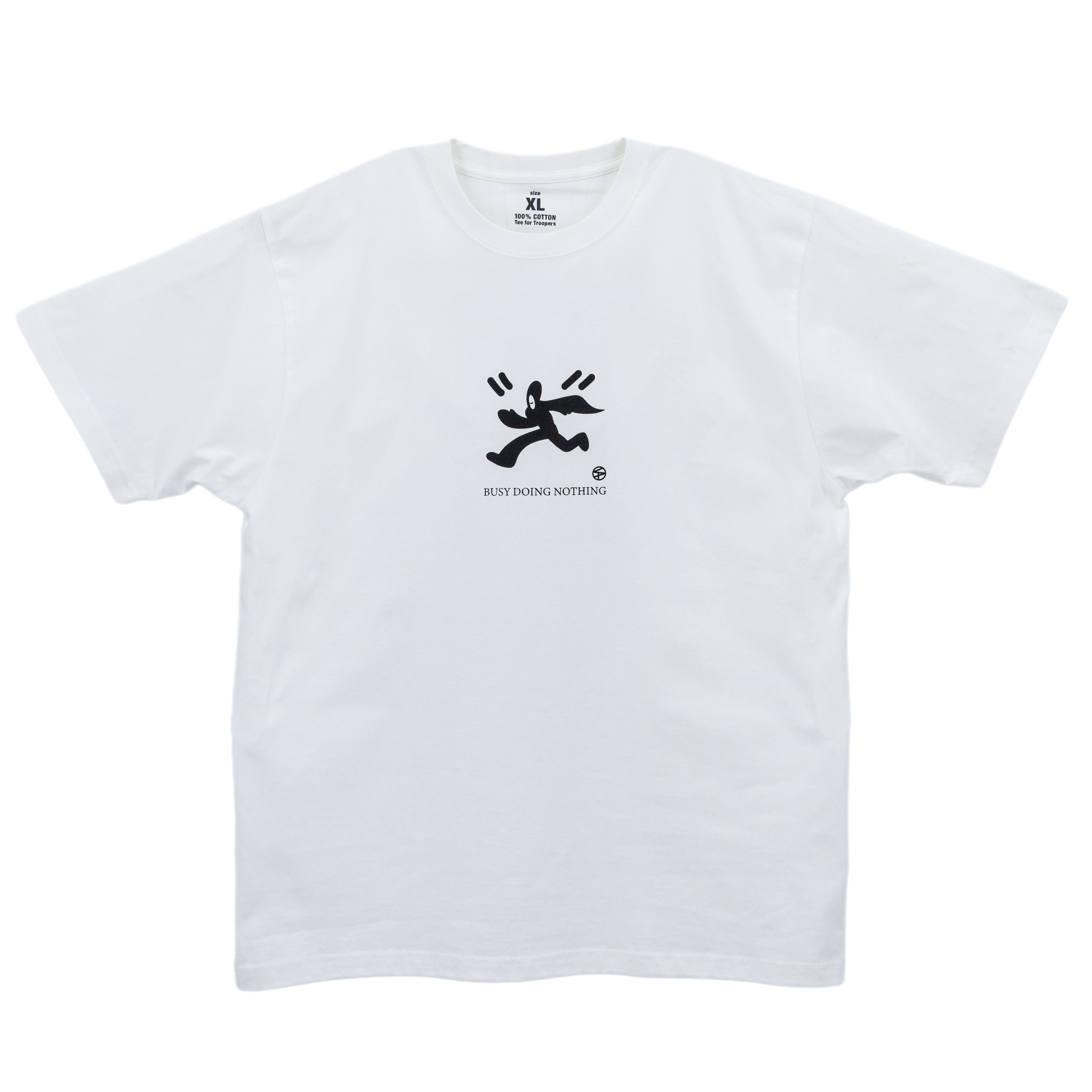 Like Black X Wallace Stores X Godfrey  「Stupidman」TEE 02 - WHITE