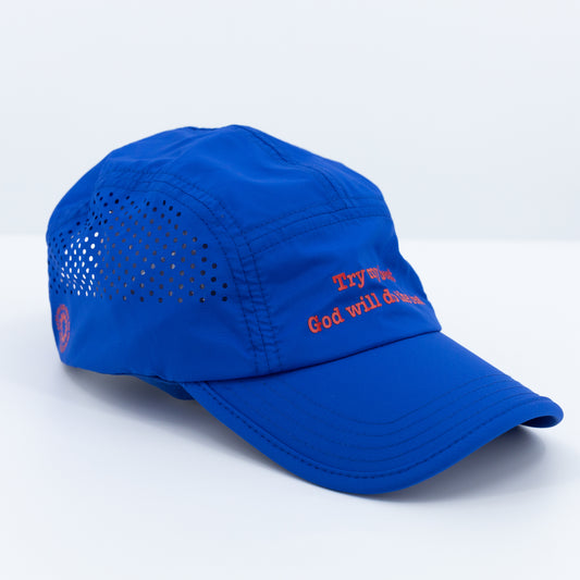 [ Try My Best ] Ultra Light Cap - Blue
