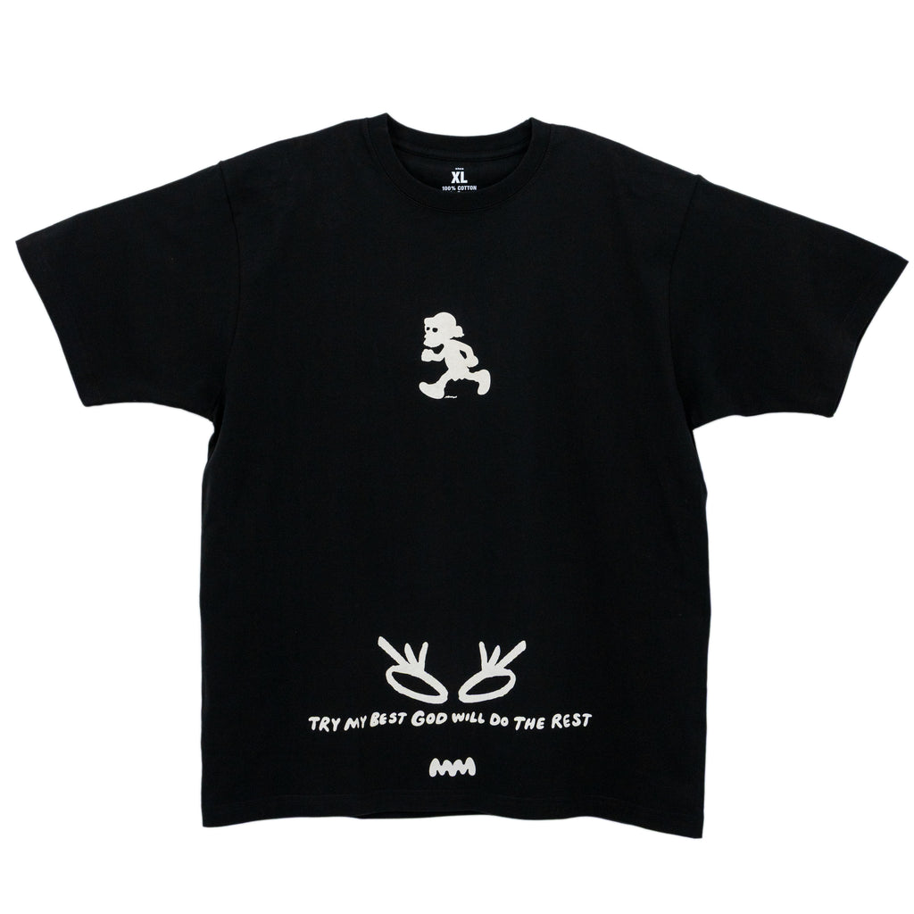 Try My Best x Sketchup Collection Tee 01 Black