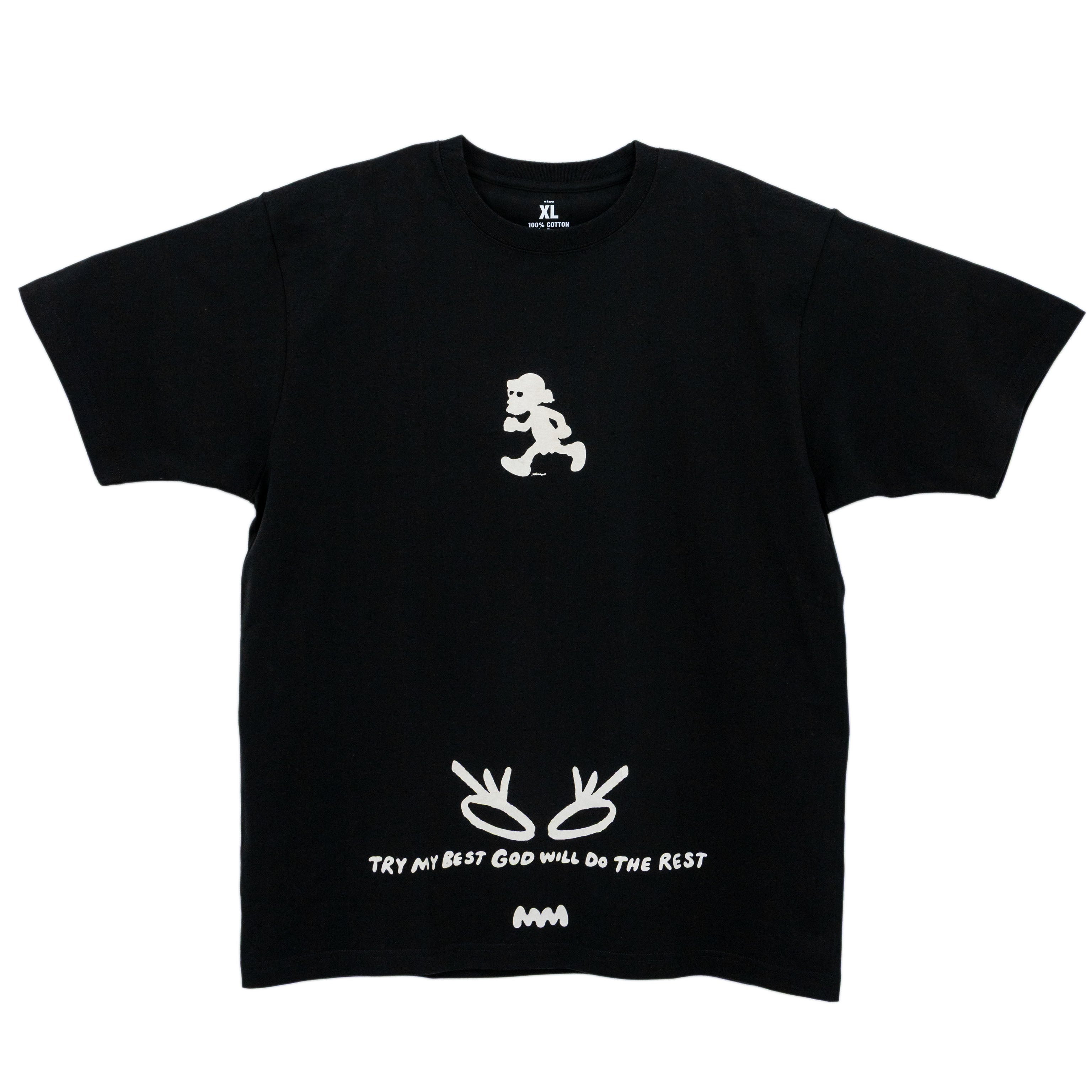 Try My Best x Sketchup Collection Tee 01 Black