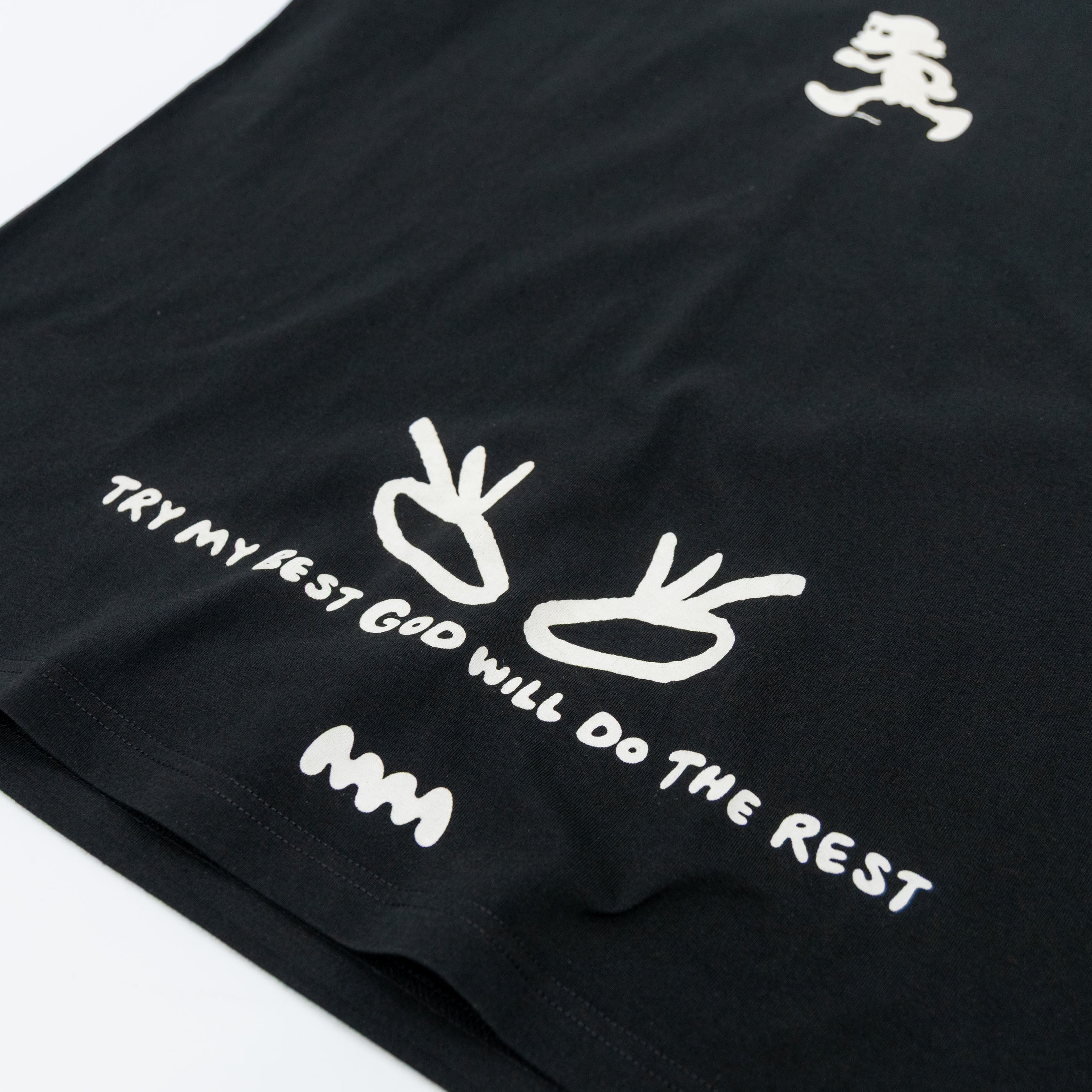 Try My Best x Sketchup Collection Tee 01 Black