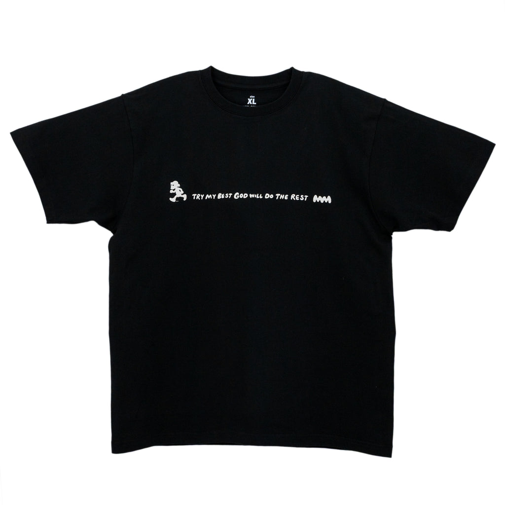 Try My Best x Sketchup Collection Tee 02 Black
