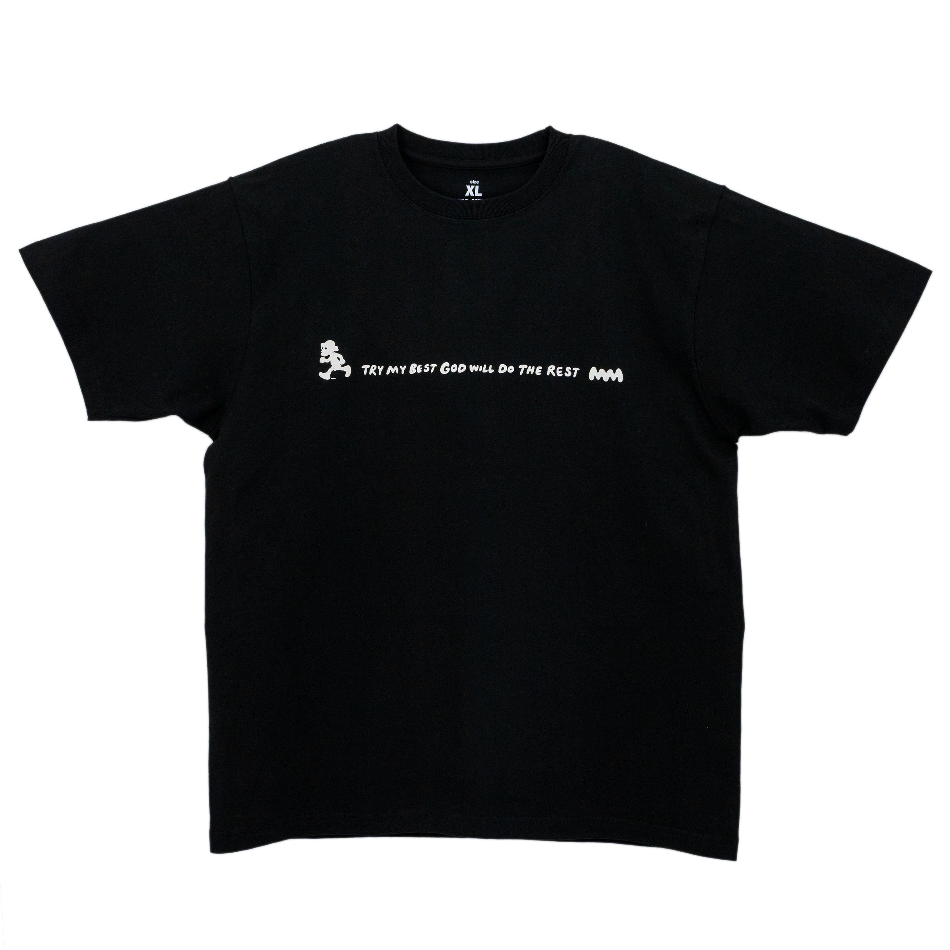 Try My Best x Sketchup Collection Tee 02 Black