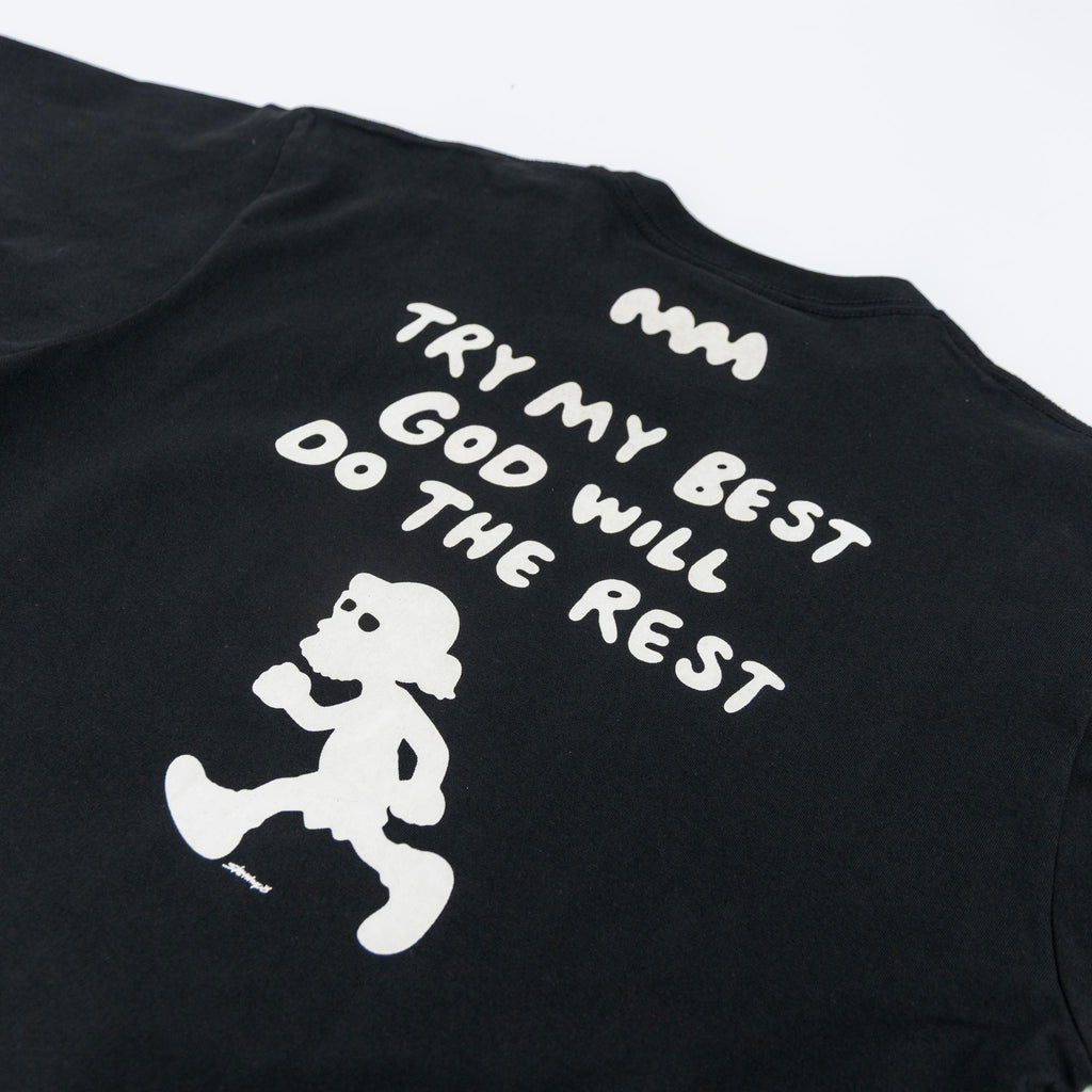 Try My Best x Sketchup Collection Tee 03 Black