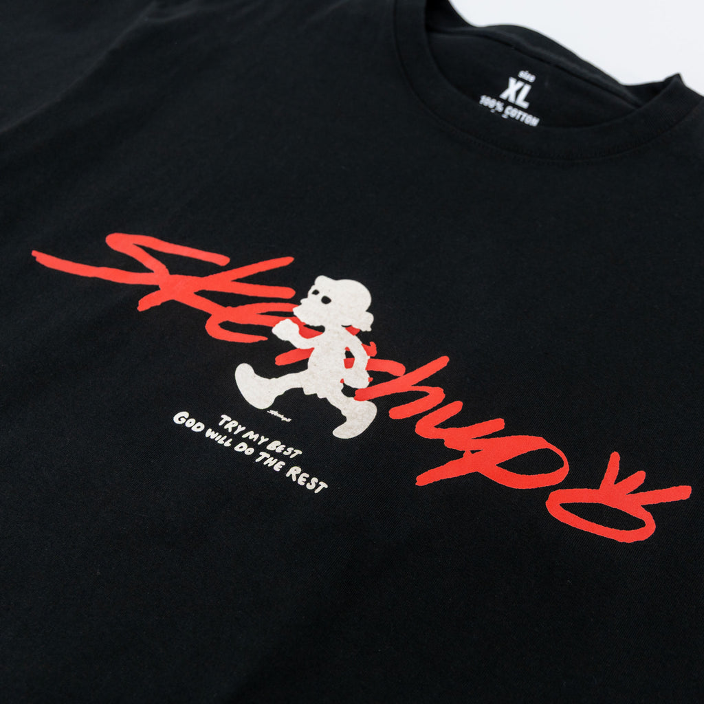Try My Best x Sketchup Collection Tee 03 Black