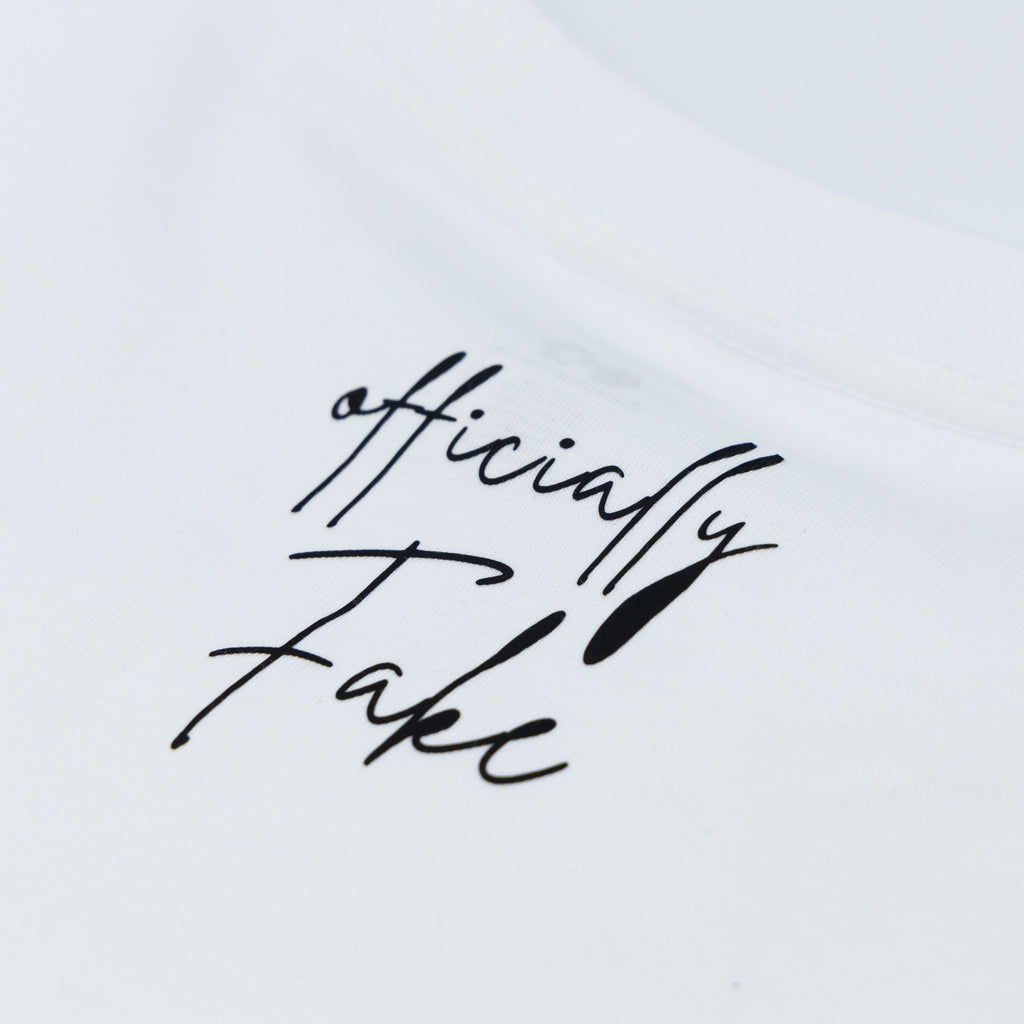 OFFICIALLY FAKE - KOTSTEIN TEE WHITE