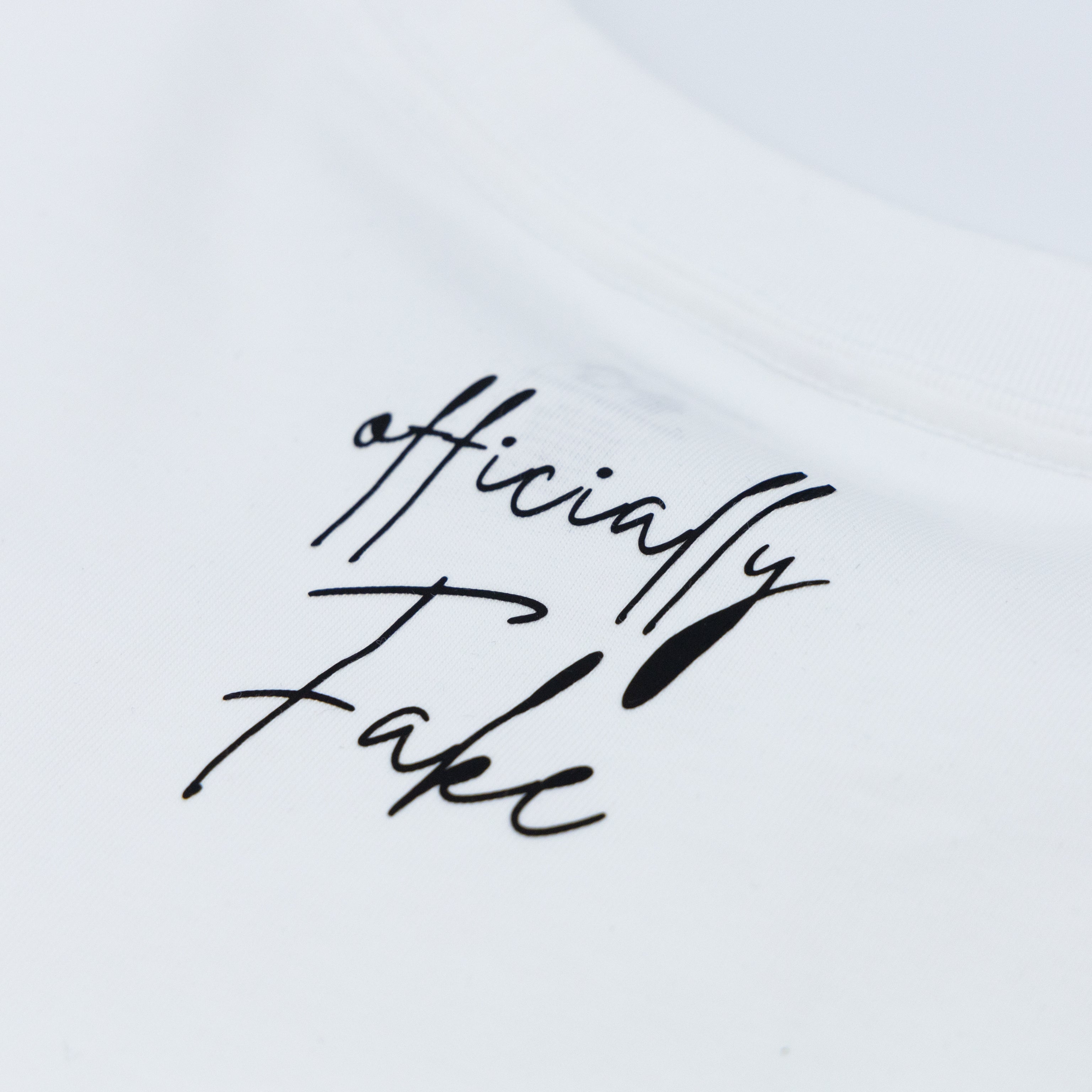 OFFICIALLY FAKE - KOTSTEIN TEE WHITE
