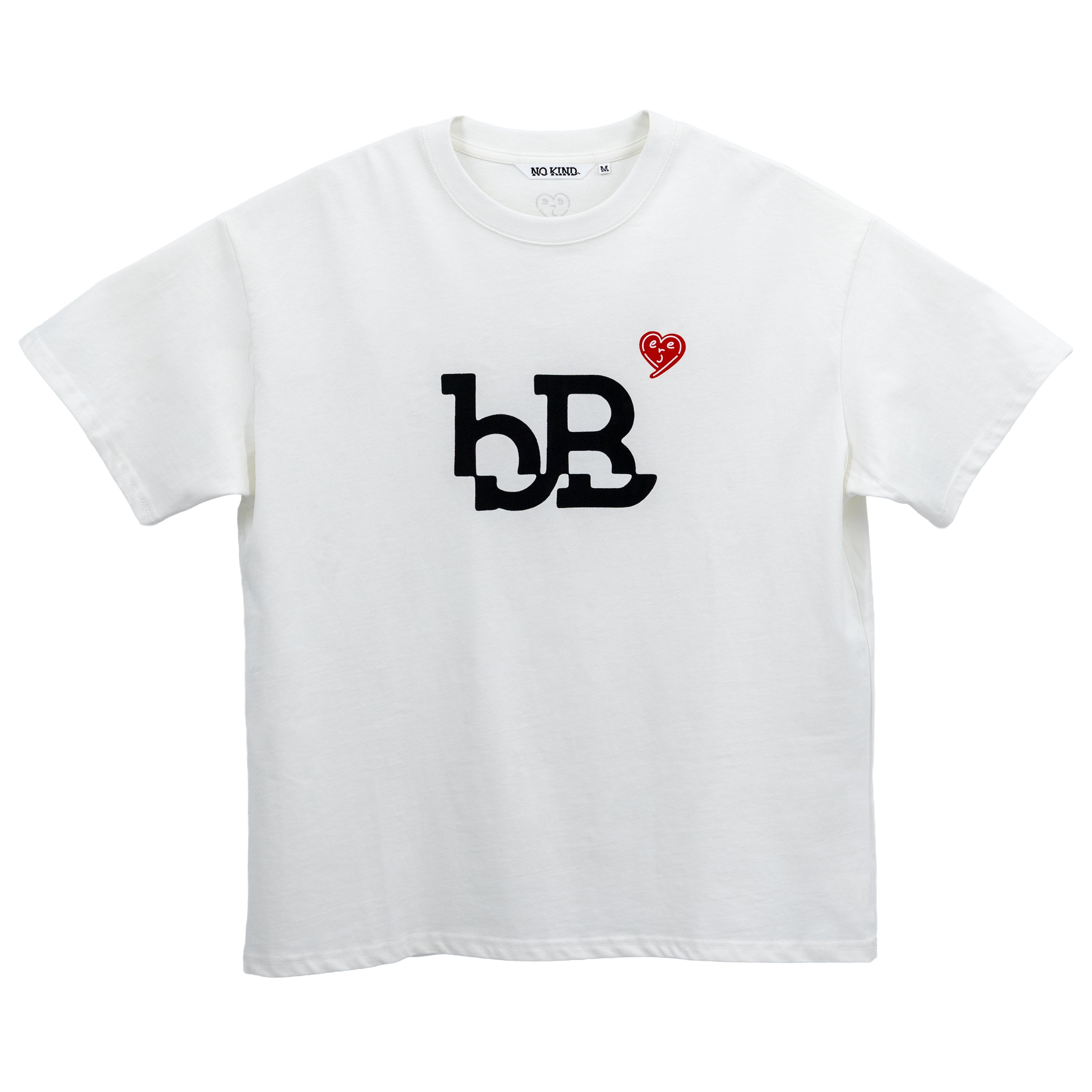 NO KIND bB TEE WHITE